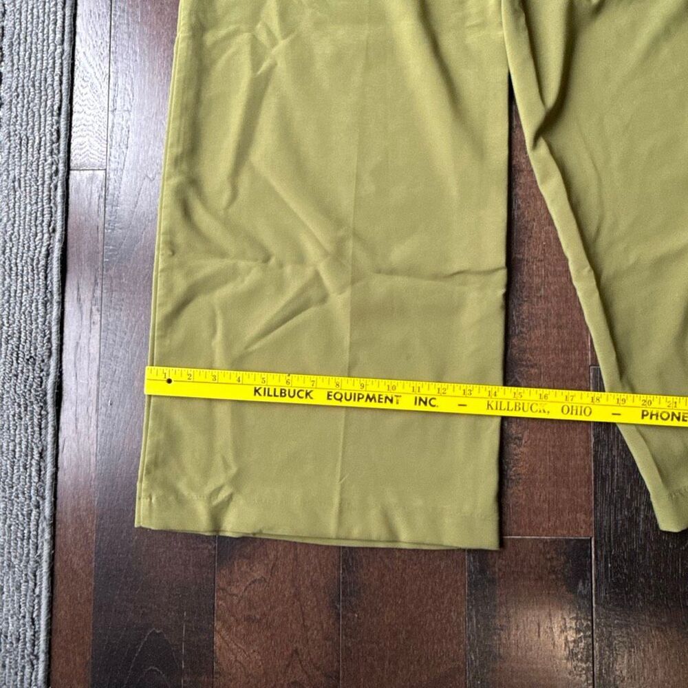 New York and co high waist wide leg paper bag dress pants size medium women’s gr - Picture 8 of 10